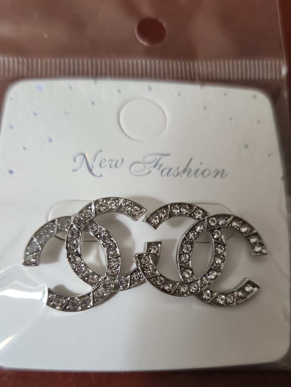 NWT Silver fashion earrings